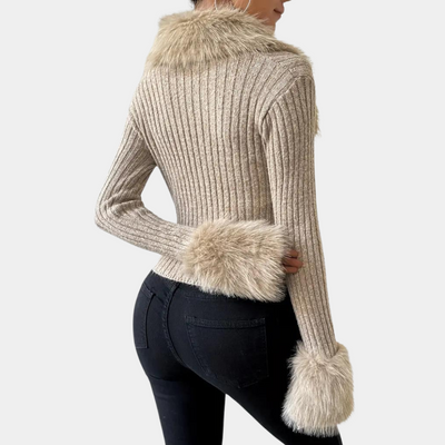 KIELLE - Elegante Strickjacke für Frauen