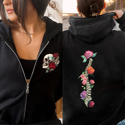 Greer- Bequemer Damen Zip-Up Hoodie