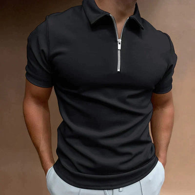 Fudus | Stilvolles Half Zip Polo Für Männer