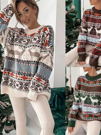 Raquel- Weihnachtspullover für Damen