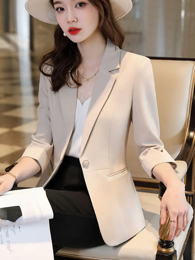 Romana - Schicker Blazer mit Schmaler Passform und Einzelknopf für Frauen