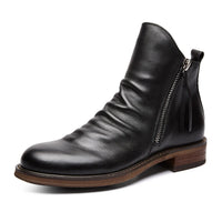 Leon | Elegante Chelsea-Stiefel aus Leder in Schwarz