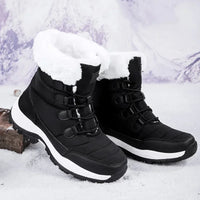 Nordika™-Stiefel mit kuscheligem Futter und rutschfester Sohle / Sicherheit und Wärme für extreme Kälte! in Schwarz