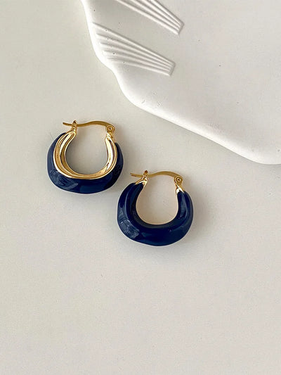 Micara -  Blue Arc - Ohrringe