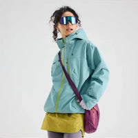 Aspen™ Wasser- und Winddichte Jacke in Hellblau