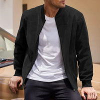 Norven™ Jacke In Wildleder-Optik Mit Premium-Komfort in Schwarz