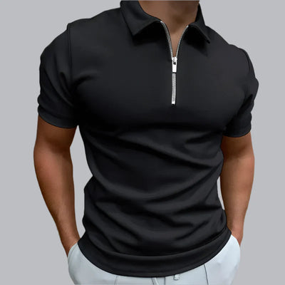 Kunibert™ | Klassisches Reißverschluss Polo Shirt