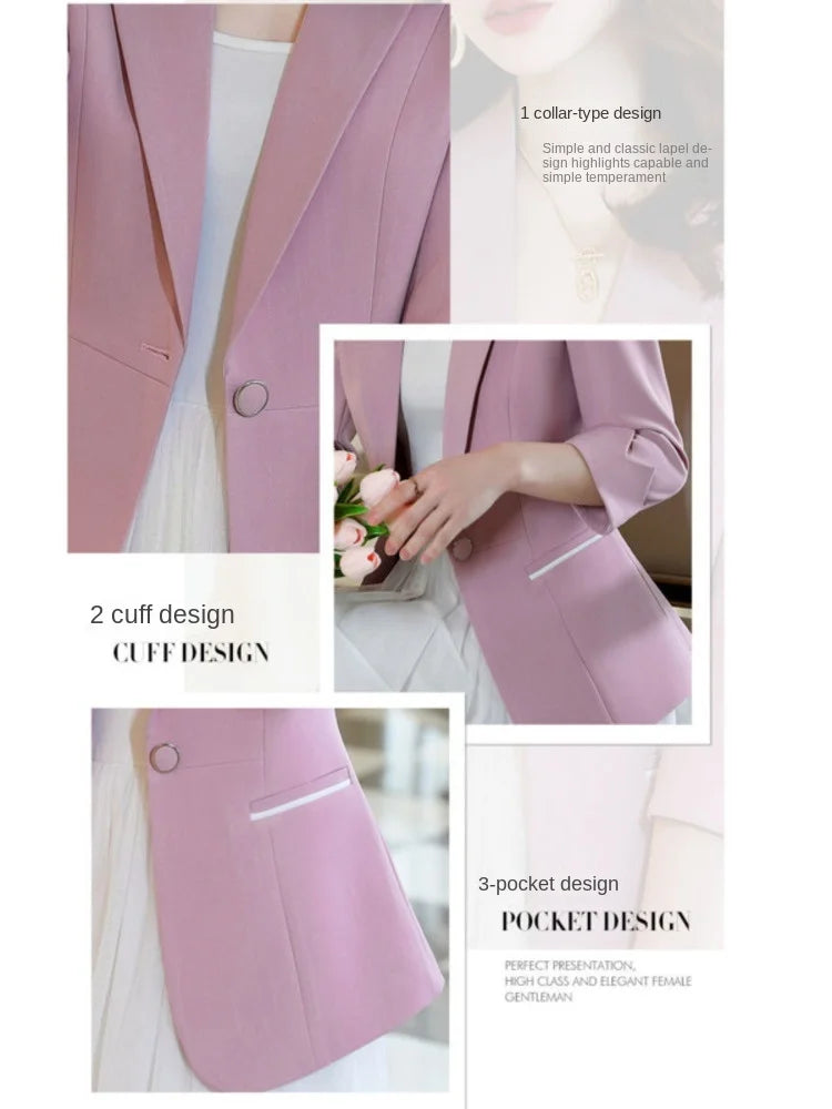 Romana - Schicker Blazer mit Schmaler Passform und Einzelknopf für Frauen