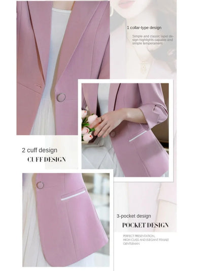 Romana - Schicker Blazer mit Schmaler Passform und Einzelknopf für Frauen