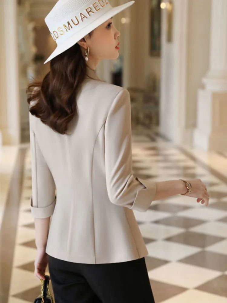 Romana - Schicker Blazer mit Schmaler Passform und Einzelknopf für Frauen