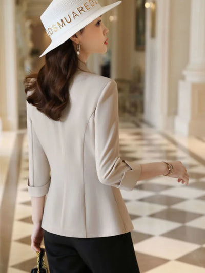 Romana - Schicker Blazer mit Schmaler Passform und Einzelknopf für Frauen