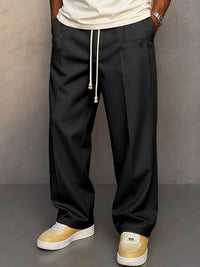 Theo | Moderne Jogginghose mit gerader Passform (1+1 Gratis) in Schwarz
