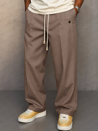 Theo | Moderne Jogginghose mit gerader Passform (1+1 Gratis) in Hellbraun
