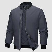 Warme Winterjacke für Männer - Mathias in Grau