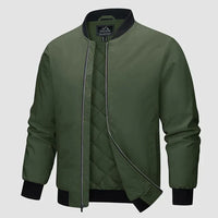 Warme Winterjacke für Männer - Mathias in Grün