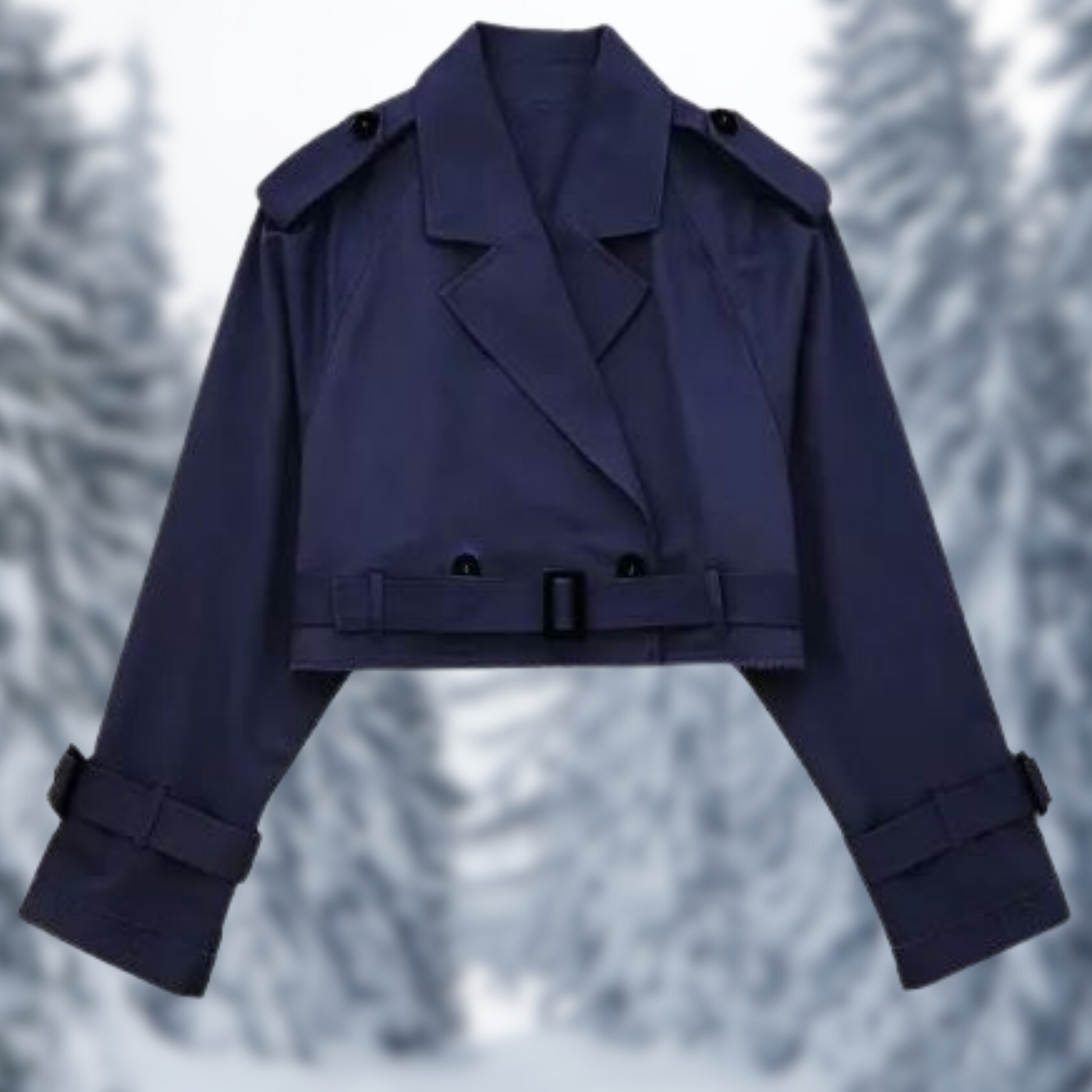 Karimba | Trendige Damen-Cropped-Jacke