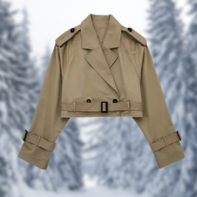 Karimba | Trendige Damen-Cropped-Jacke