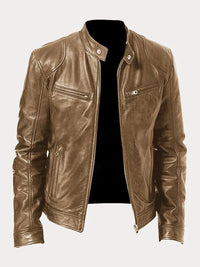 Zarek – Stilvolle Freizeitjacke in Khaki