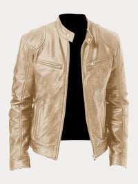 Zarek – Stilvolle Freizeitjacke in Gold