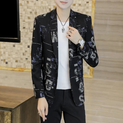 Cason- Eleganter Print-Blazer für Herren
