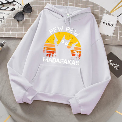 Scarlet- Hoodie für Damen mit Katzen-Print