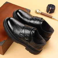Herren-Schuh Westbury™ aus hochwertigem Leder mit weicher Sohle / Elegante Raffinesse für die Arbeit und besondere Anlässe. in Schwarz