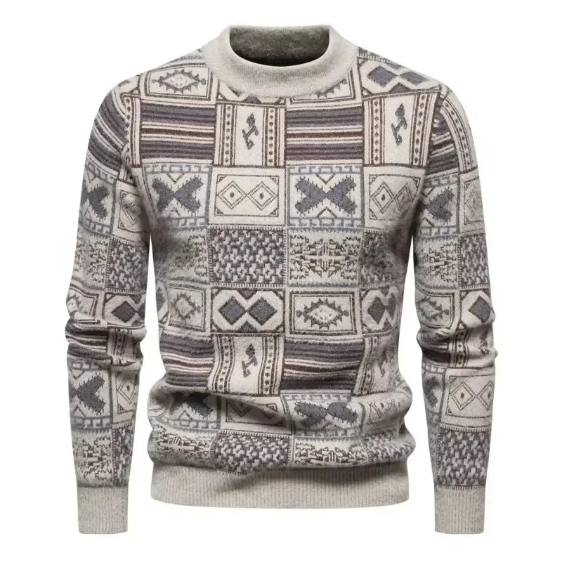 Felice- Schlank geschnittener Pullover für Herren