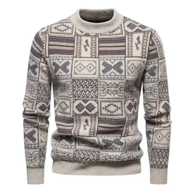 Felice- Schlank geschnittener Pullover für Herren