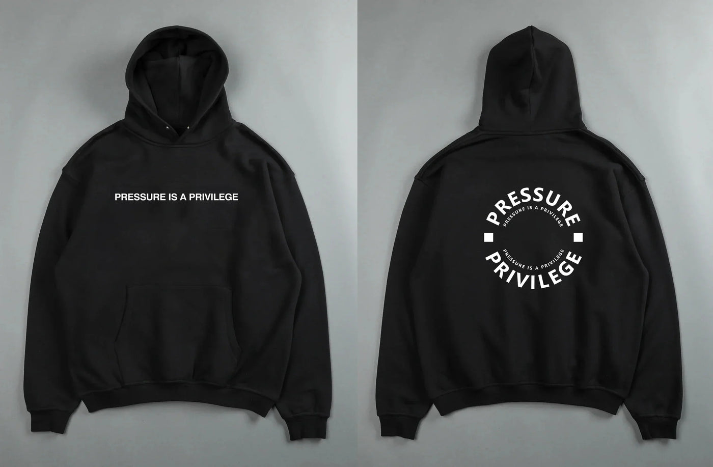 Kian - Kapuzenpulli mit lockerer Passform und Buchstabenaufdruck für Männer