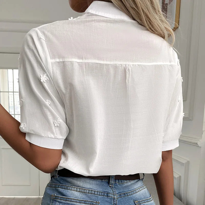 Brummitt® | Bestickte Bluse für Damen
