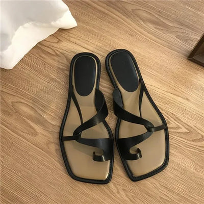 Vronik | Flache Sommer-Flip-Flops für Frauen