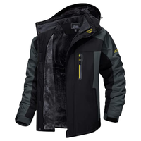 WINDBREAKER UND WASSERDICHT JACKE - OUTDOOR in Schwarz