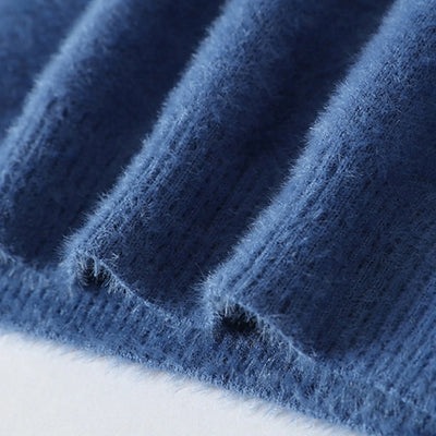 Reiner - Warmer Strickpullover mit Weihnachtshirsch-Aufdruck für Männer