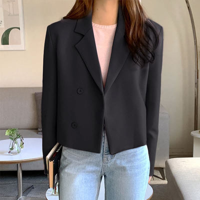 Elke - Blazer mit Reverskragen und Lockerer Passform für Frauen
