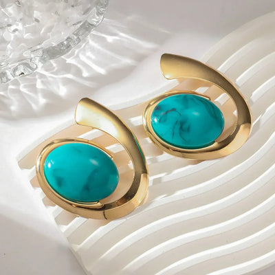 Micara - Gemstone Orb - Ohrringe