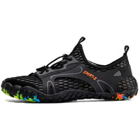 Aquatic | Unisex Wasserschuhe Leicht Schnelltrocknend Rutschfest Strand in Schwarz