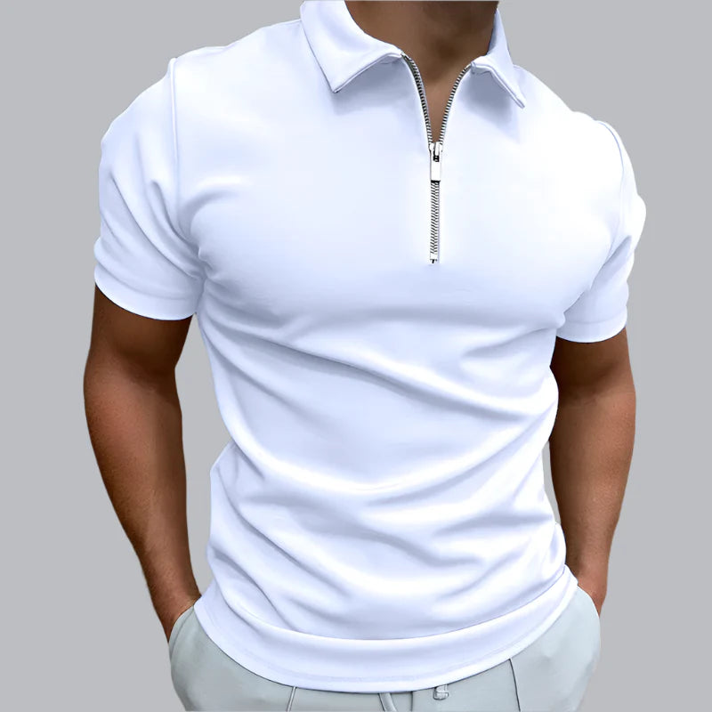 Kunibert™ | Klassisches Reißverschluss Polo Shirt