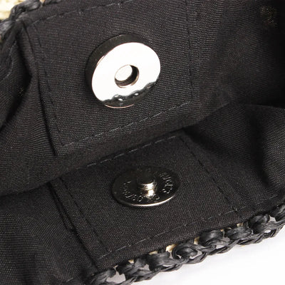 Stella | Umhängetasche Damen aus Stroh – Vintage Strandtasche