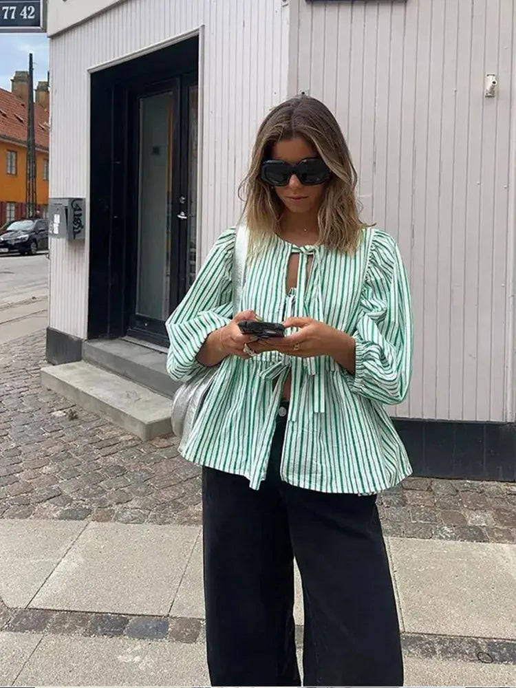 Browscombe® | Elegante Bluse mit Schleifen