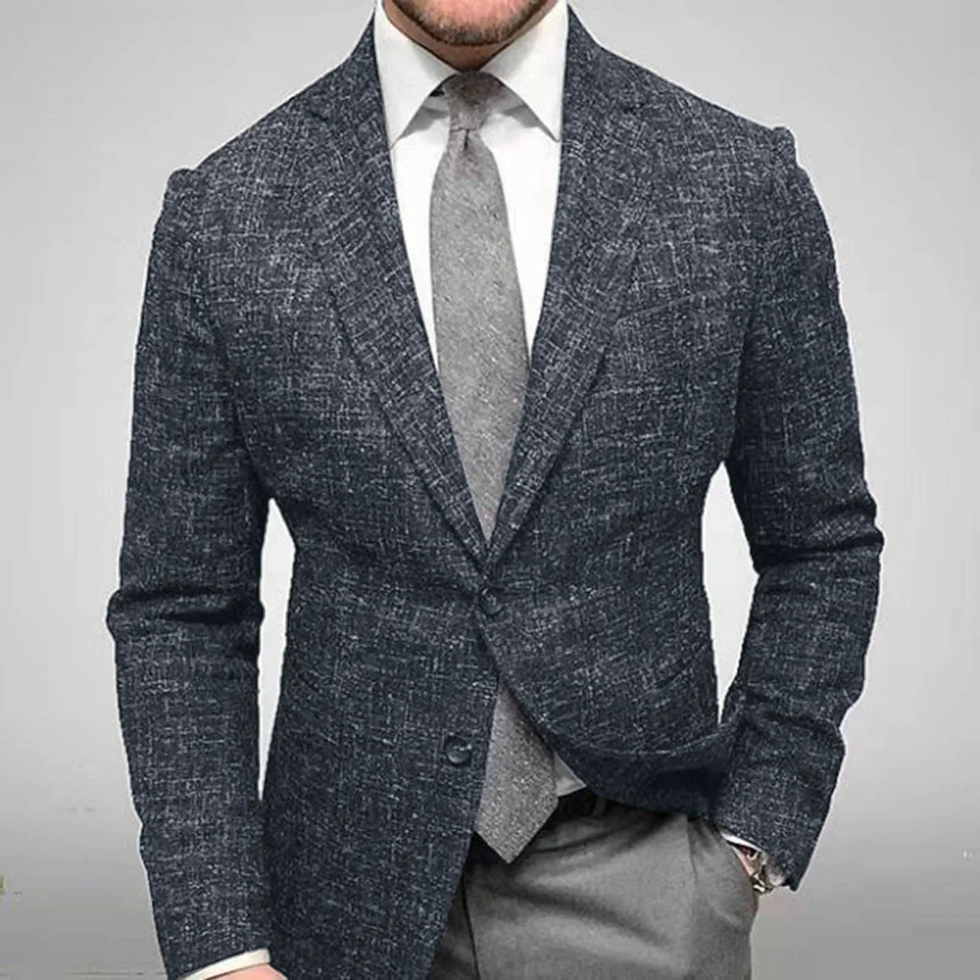 Nolan- Kariertes Blazer-Jackett für Herren