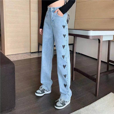 Valentine | High-Waist Jeans mit geradem Bein