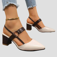 Henley | Slingback-Heels mit klarer Silhouette in Beige