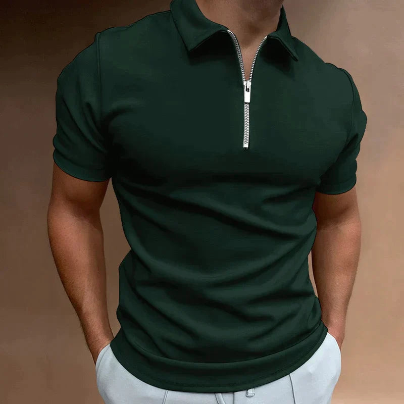 Fudus | Stilvolles Half Zip Polo Für Männer