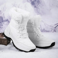 Nordika™-Stiefel mit kuscheligem Futter und rutschfester Sohle / Sicherheit und Wärme für extreme Kälte! in Weiß