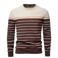 Pim | Robuster Herrenpullover in Braun