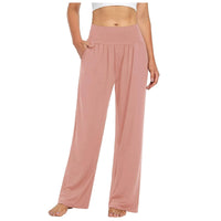 Belle Comfort™ Hose Mit Elastischem Bund und Weiter Pantalon-Passform in Pink