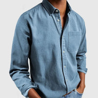 Alvin™ | Premium Casual Hemd in Sky Blau