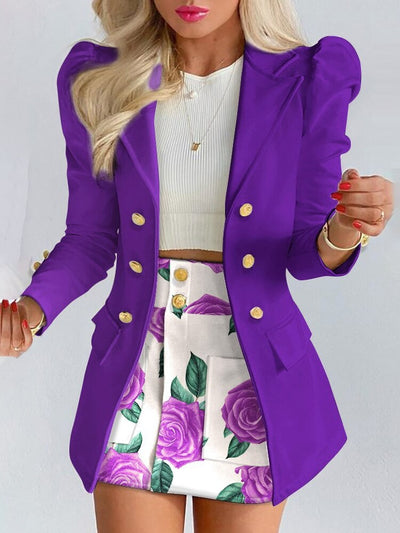 Blazer und Rock Set für Damen