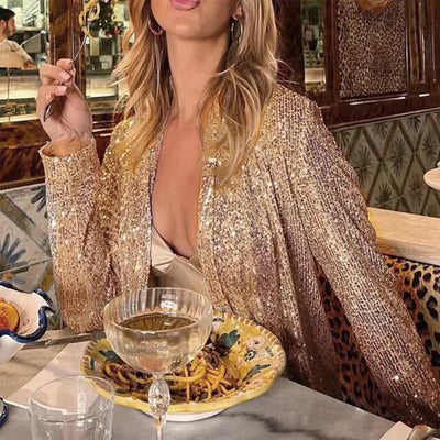 Glitzy | Trendy Glitzerblazer