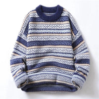 Anselmo - Warmer Damenpullover  - Gemütlicher Strickpullover Für Kalte Tage in Blau